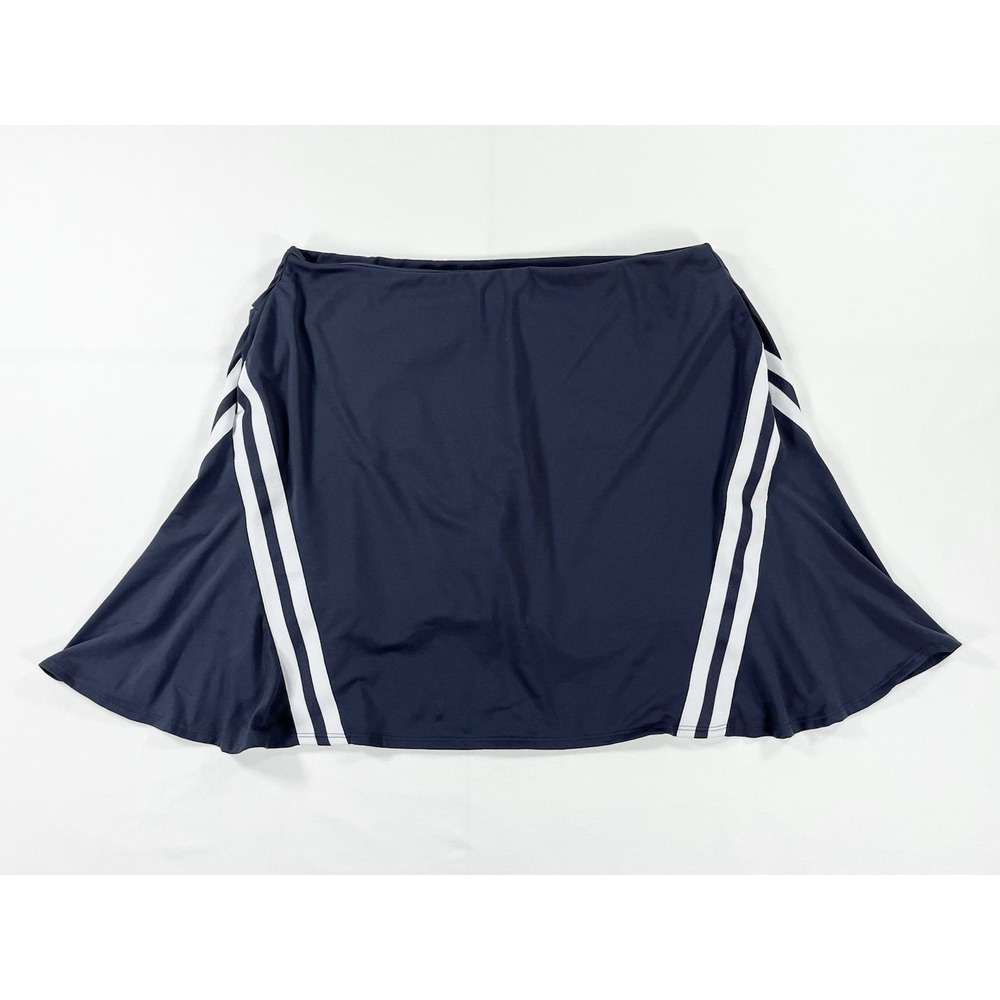 Nike Dri Fit UV 17 Golf Skort Tennis Pickleball Skirt Gridiron Blue Womens‎ XL